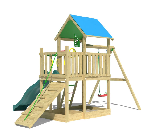 Jungle Manor | Wooden climbing frame with swing Jungle Manor | Wooden climbing frame with swing