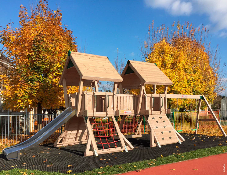 Commercial Playground with Swing • Hy-land Q4s Commercial Playground with Swing • Hy-land Q4s