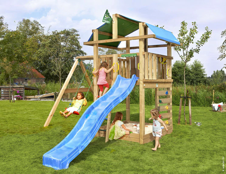 Jungle Fort | Wooden climbing frame with swing Jungle Fort | Wooden climbing frame with swing