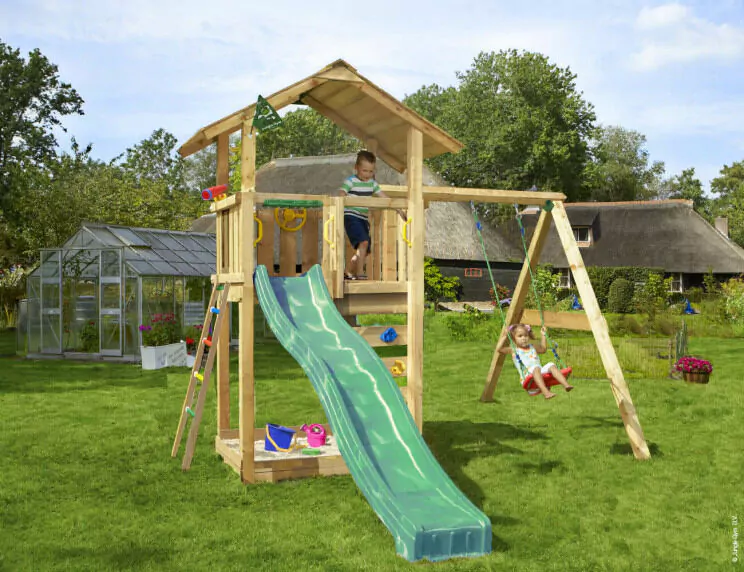 Jungle Sierra | Wooden climbing frame with swing Jungle Sierra | Wooden climbing frame with swing
