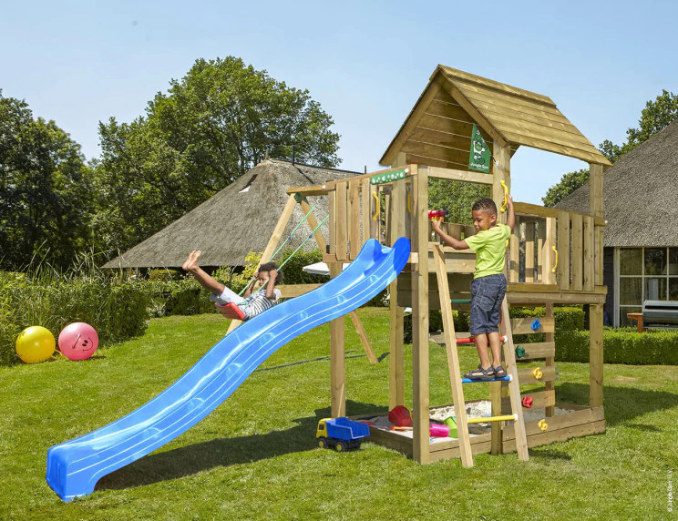 Jungle Cubby | Wooden climbing frame with swing Jungle Cubby | Wooden climbing frame with swing