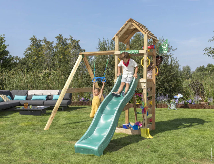 Jungle Cocoon | Wooden climbing frame with swing Jungle Cocoon | Wooden climbing frame with swing