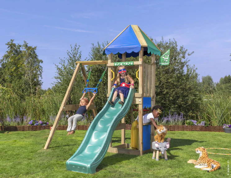 Jungle Cirque | Wooden climbing frame with swing Jungle Cirque | Wooden climbing frame with swing