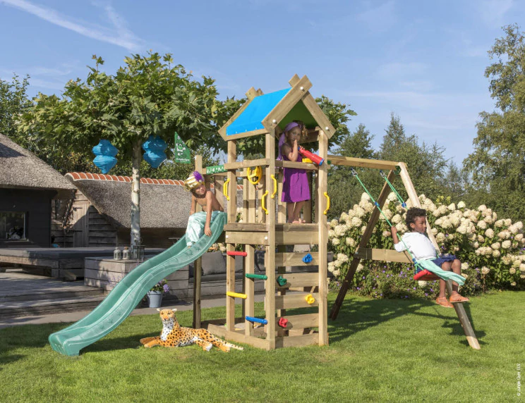 Jungle Nomad | Wooden climbing frame with swing Jungle Nomad | Wooden climbing frame with swing