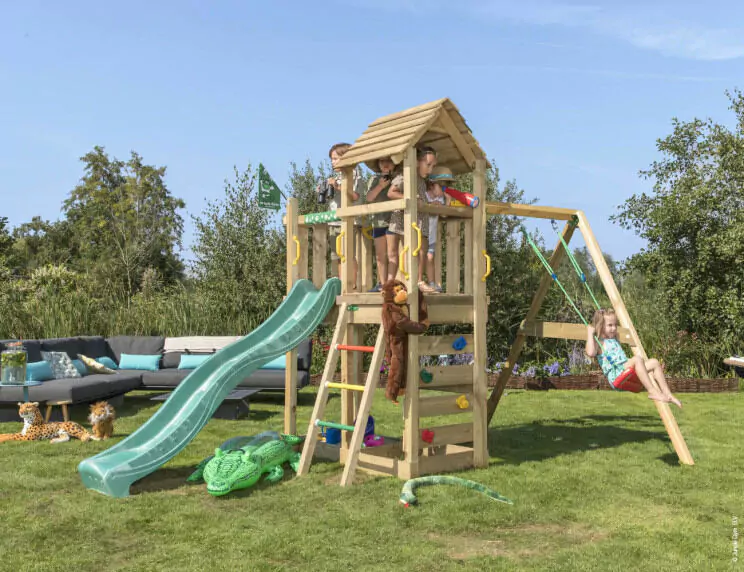 Jungle Safari | Wooden climbing frame with swing Jungle Safari | Wooden climbing frame with swing