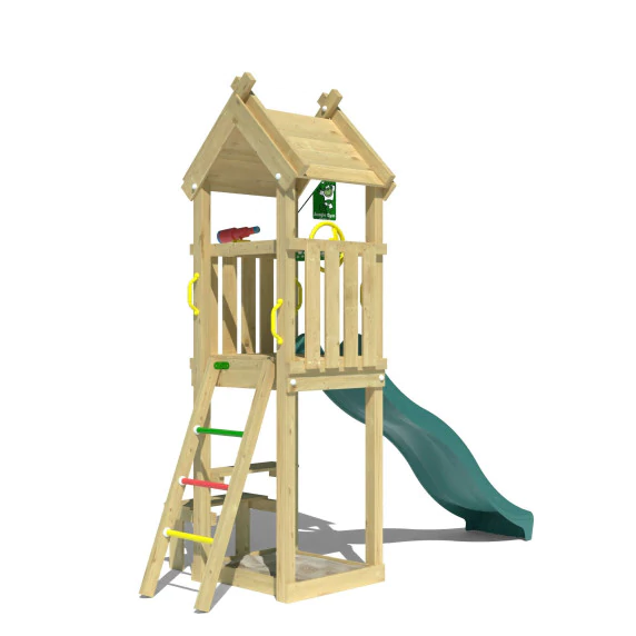 Jungle Totem | Wooden climbing frame with slide & picnic table Jungle Totem | Wooden climbing frame with slide & picnic table