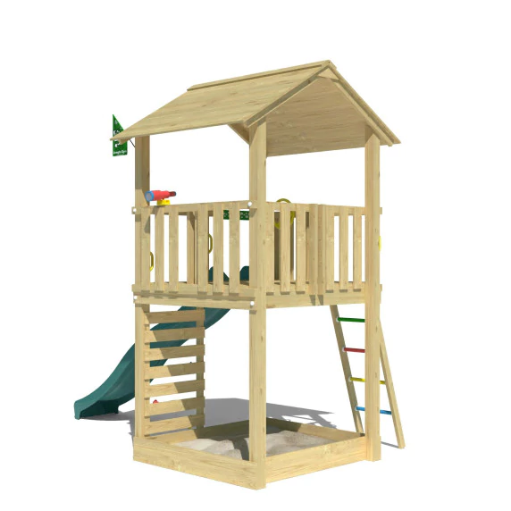 Jungle Sierra | Wooden climbing frame with slide Jungle Sierra | Wooden climbing frame with slide