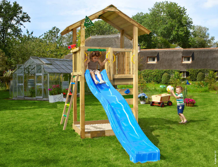 Jungle Sierra | Wooden climbing frame with slide Jungle Sierra | Wooden climbing frame with slide