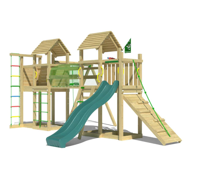 Jungle Leda | Tower playhouse with swing Jungle Leda | Tower playhouse with swing