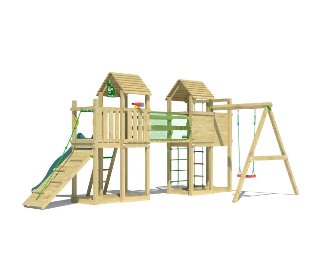 Jungle Leda | Tower playhouse with swing Jungle Leda | Tower playhouse with swing