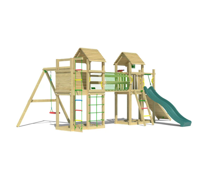 Jungle Leda | Tower playhouse with swing Jungle Leda | Tower playhouse with swing