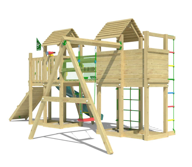 Jungle Leda | Tower playhouse with swing Jungle Leda | Tower playhouse with swing