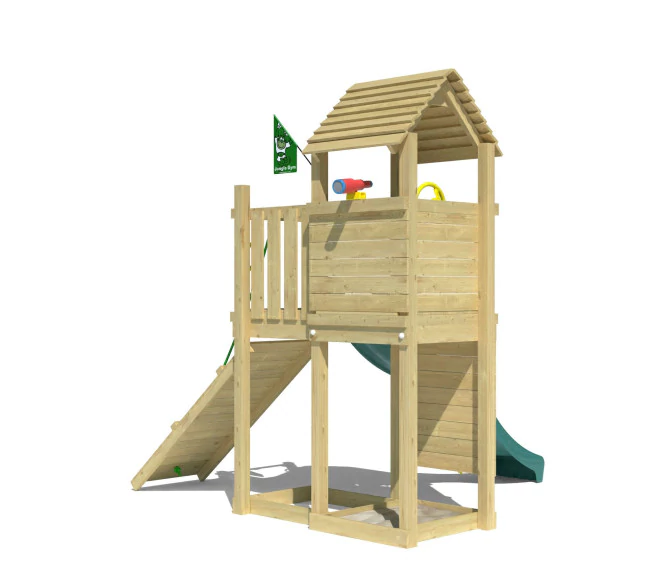 Jungle Roamer | Wooden climbing frame with slide Jungle Roamer | Wooden climbing frame with slide