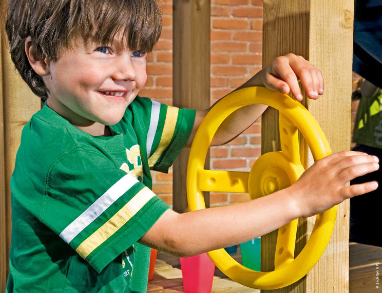 Jungle Club | Wooden climbing frame with slide & clatter bridge Jungle Club | Wooden climbing frame with slide & clatter bridge