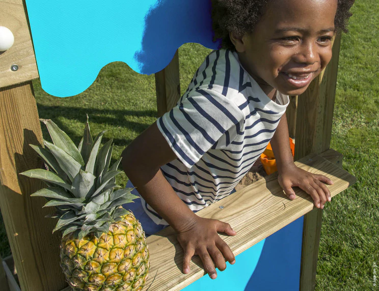 Jungle Resort | Tower playhouse with double swing Jungle Resort | Tower playhouse with double swing