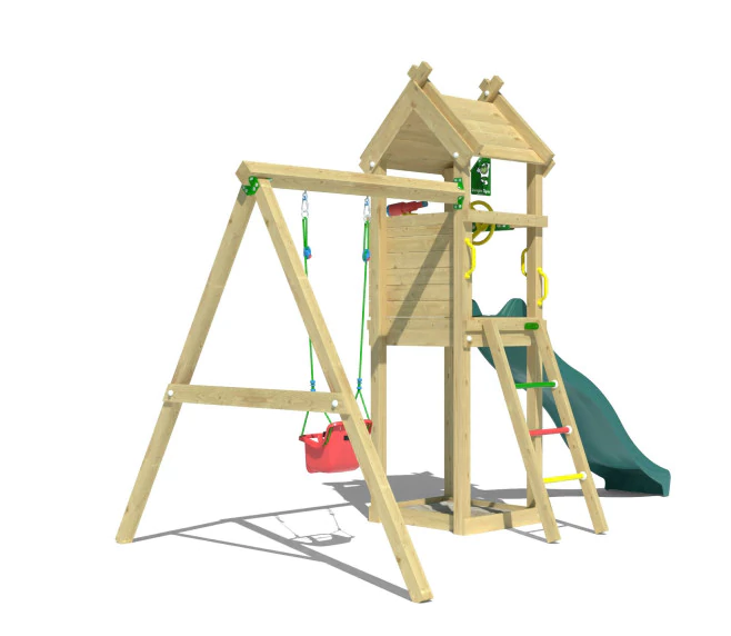 Jungle Tent | Tower playhouse with swing Jungle Tent | Tower playhouse with swing