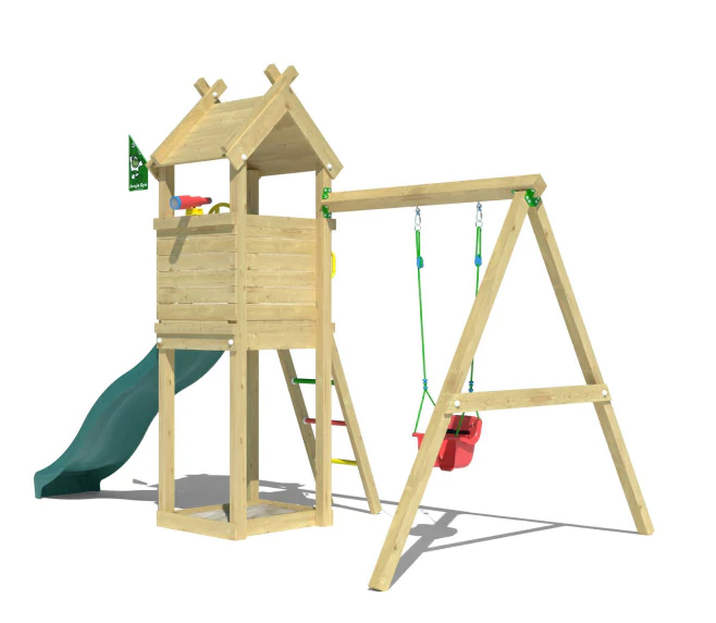 Jungle Tent | Tower playhouse with swing Jungle Tent | Tower playhouse with swing