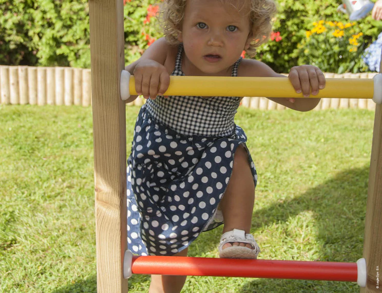 Jungle Club | Wooden climbing frame with swings & climbing net Jungle Club | Wooden climbing frame with swings & climbing net