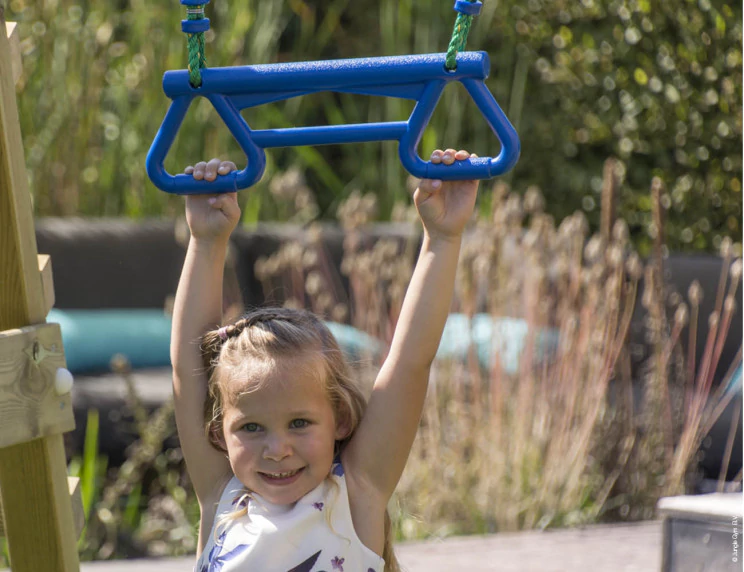 Jungle Tower | Wooden climbing frame with swings & climbing net Jungle Tower | Wooden climbing frame with swings & climbing net