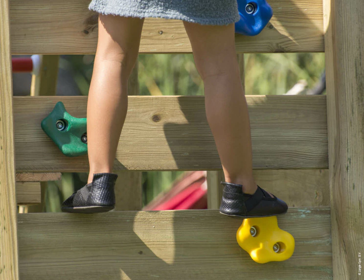 Jungle Casa | Wooden climbing frame with slide & clatter bridge Jungle Casa | Wooden climbing frame with slide & clatter bridge
