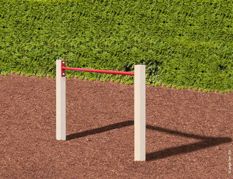 Gymnastics bar 100cm Red Gymnastics bar 100cm Red