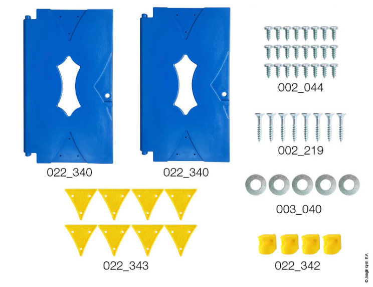 Shutters Blue (2 pcs) Shutters Blue (2 pcs)