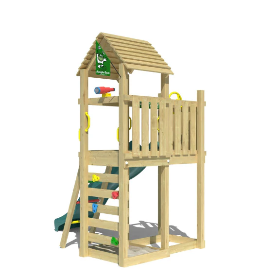 Jungle Safari | Wooden climbing frame with slide Jungle Safari | Wooden climbing frame with slide