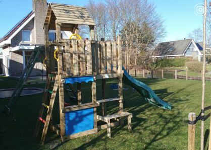 Jungle Gym Climbing Frame with Picnic table